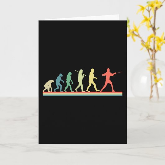 フェンシング カード (黄色い花)