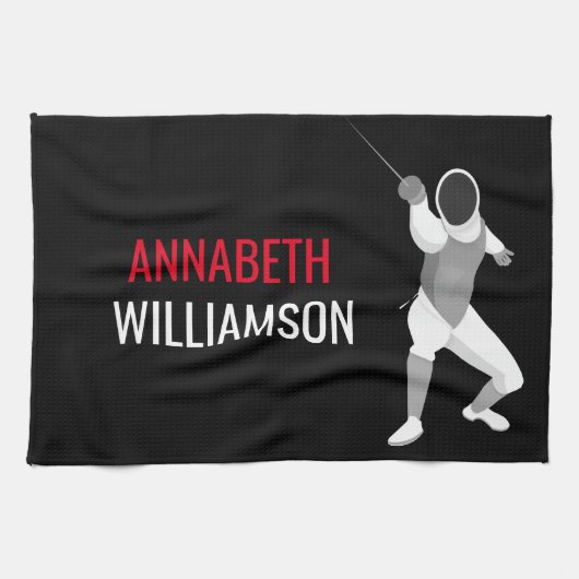 フェンシング キッチンタオル (横)