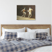 フェンシング キャンバスプリント (インサイチュ (寝室))