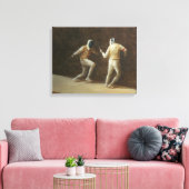 フェンシング キャンバスプリント (インサイチュ (リビング))