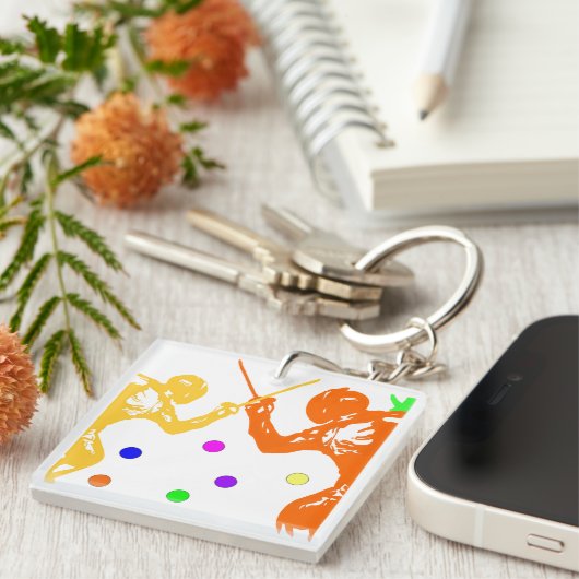 フェンシング キーホルダー (正面右)