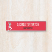 フェンシング サインプレート (正面)