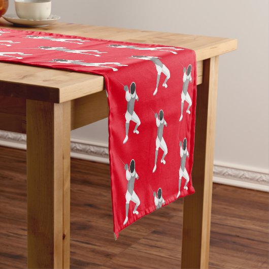 フェンシング ショートテーブルランナー (インサイチュ)