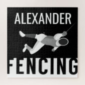 フェンシング ジグソーパズル (横)