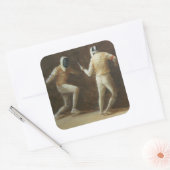 フェンシング スクエアシール (封筒)