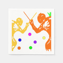 フェンシング スタンダードカクテルナプキン