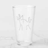 フェンシング タンブラーグラス (裏面)