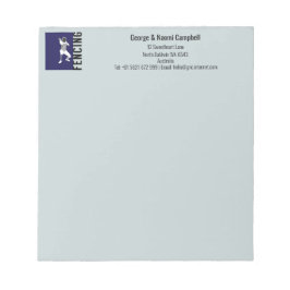 フェンシング ノートパッド