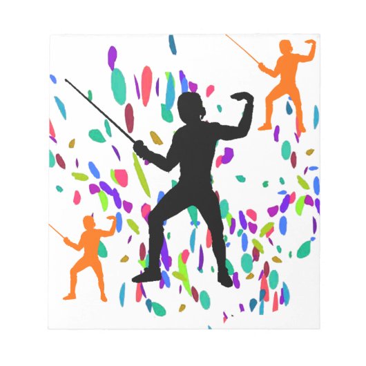 フェンシング ノートパッド (正面)