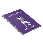 フェンシング ノートブック (右側)