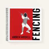 フェンシング ノートブック (正面)