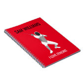 フェンシング ノートブック (右側)