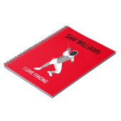 フェンシング ノートブック (左側)