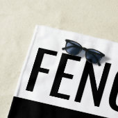 フェンシング ビーチタオル (インサイチュ)