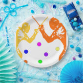 フェンシング ペーパープレート (パーティー)