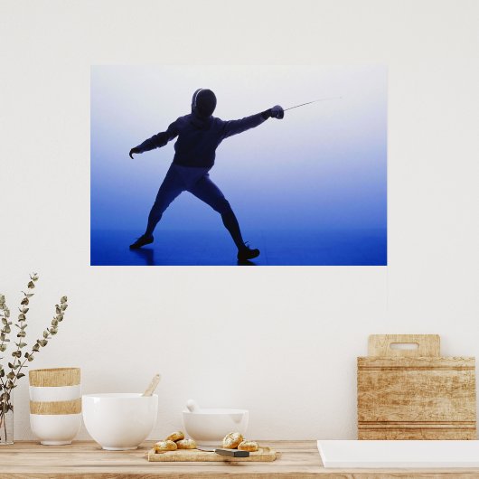 フェンシング ポスター (キッチン)