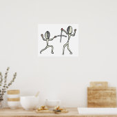 フェンシング ポスター (キッチン)