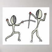 フェンシング ポスター (正面)