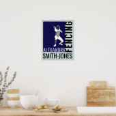 フェンシング ポスター (キッチン)