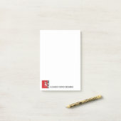 フェンシング ポストイット (デスク上)