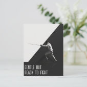 フェンシング ポストカード (スタンド正面)