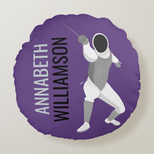 フェンシング ラウンドクッション (正面)