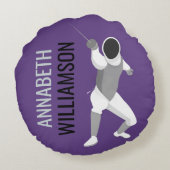 フェンシング ラウンドクッション (裏面)