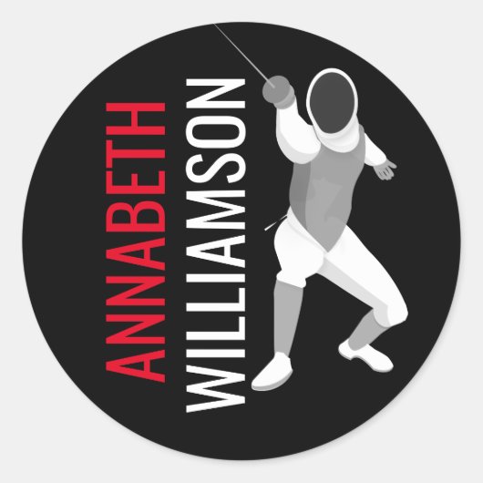 フェンシング ラウンドシール (正面)