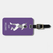 フェンシング ラゲッジタグ (正面横)