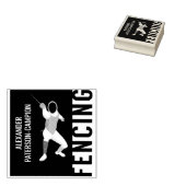 フェンシング ラバースタンプ (押印)