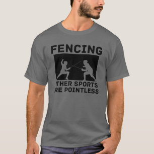 フェンシング 他のスポーツは意味がない フェンシング サーベルb tシャツ