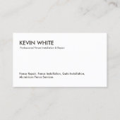 フェンシング 名刺 (裏面)