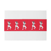 フェンシング 招待状ベリーバンド (裏面例)