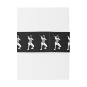 フェンシング 招待状ベリーバンド (裏面例)