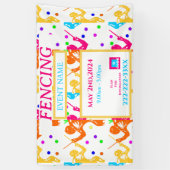 フェンシング 横断幕 (縦)