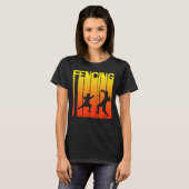 フェンシング 2 Tシャツ (正面フル)