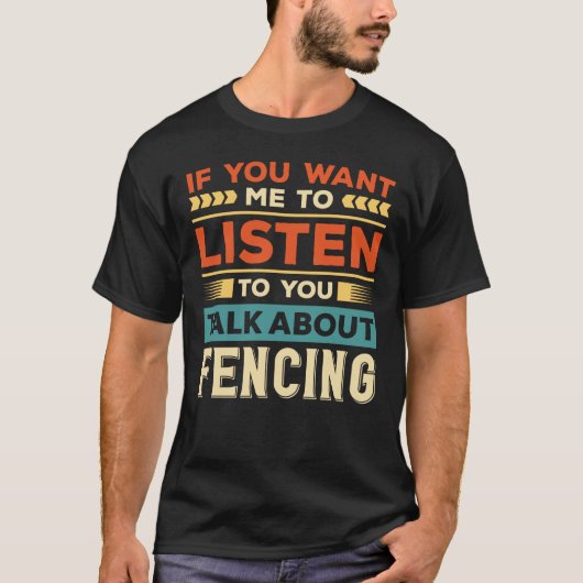 フェンシング Tシャツ (正面)