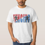 フェンシング Tシャツ<br><div class="desc">フェンス素晴らし好きな人への贈り物!</div>