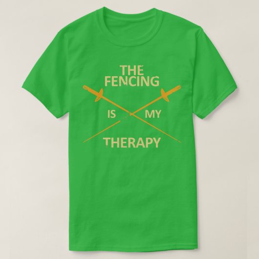 フェンシング Tシャツ (デザイン正面)