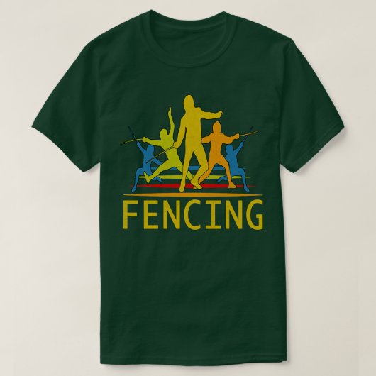 フェンシング Tシャツ (デザイン正面)