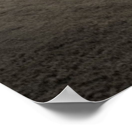 フェンスと日が差すことThrough Fog near Sharon ポスター (角)