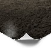 フェンスと日が差すことThrough Fog near Sharon ポスター (コーナー)