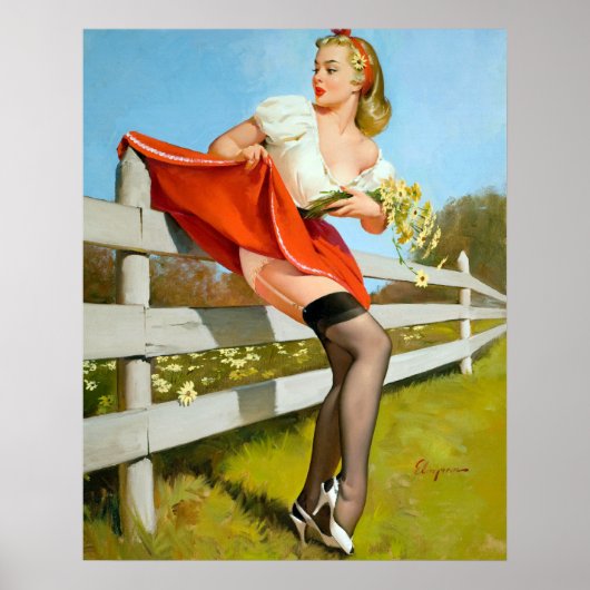 フェンスに引っ掛かる ポスター (正面)