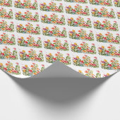 フェンスのラッピング紙の後ろの前刷り ラッピングペーパー (角)