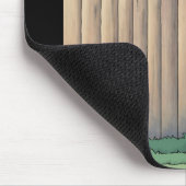 フェンスの上の猫の路地マウスパッド マウスパッド (コーナー)