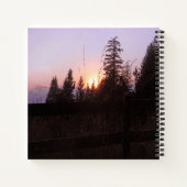 フェンスの向こうに… ノートブック (裏面)