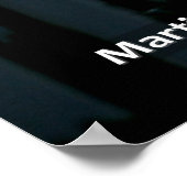 フェンスの朝波III ポスター (角)