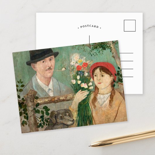 フェンスの横に広がる | タデウスマコフスキー ポストカード