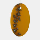 フェンスクリスマスフラクタル セラミックオーナメント (右)