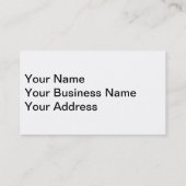 フェンスポストと有刺線 名刺 (裏面)